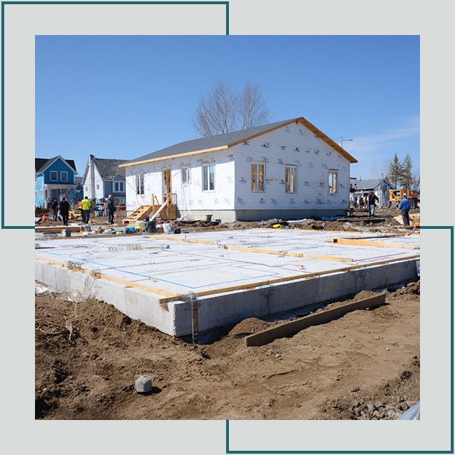 Ce service fait-il partie de l’arpentage de construction ?